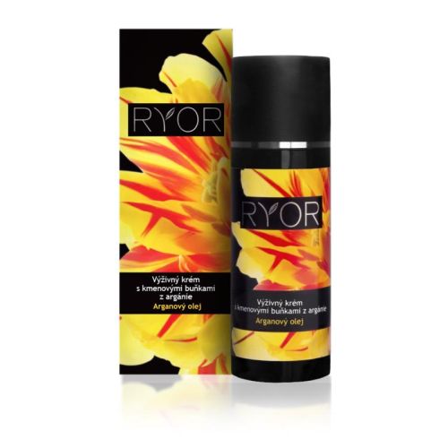 RYOR Argan v��ivn� kr�m s kmenov�mi bu�kami z arg�nie 50 ml RYOR Argan v��ivn� kr�m s kmenov�mi bu�kami z arg�nie 50 ml